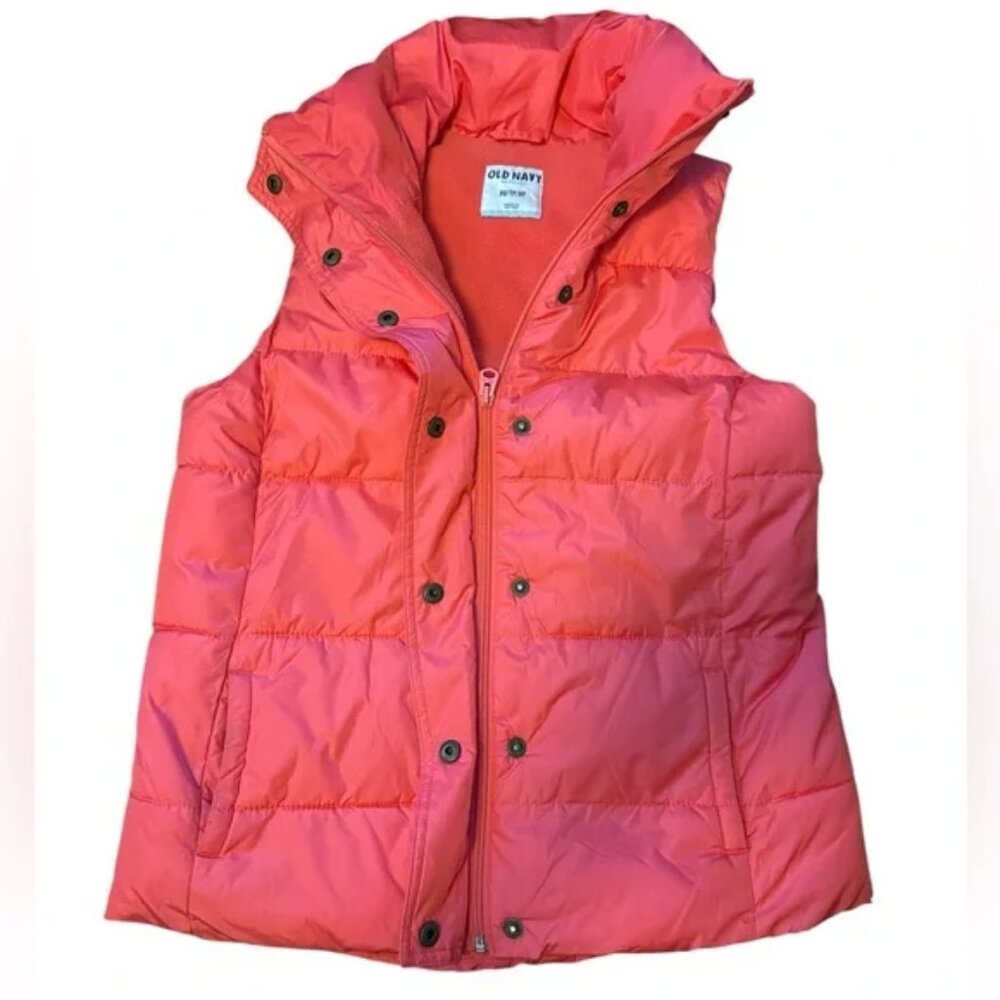 Pink Old Navy puffer vest Size XS